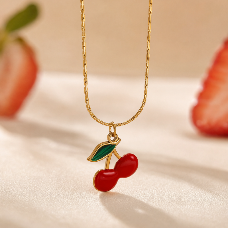 Necklace - 🍒